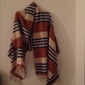 Madewell poncho sweater